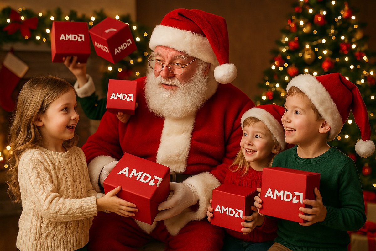 AMD_Bull's tweet image. Let the Santa Rally begin!!! $AMD