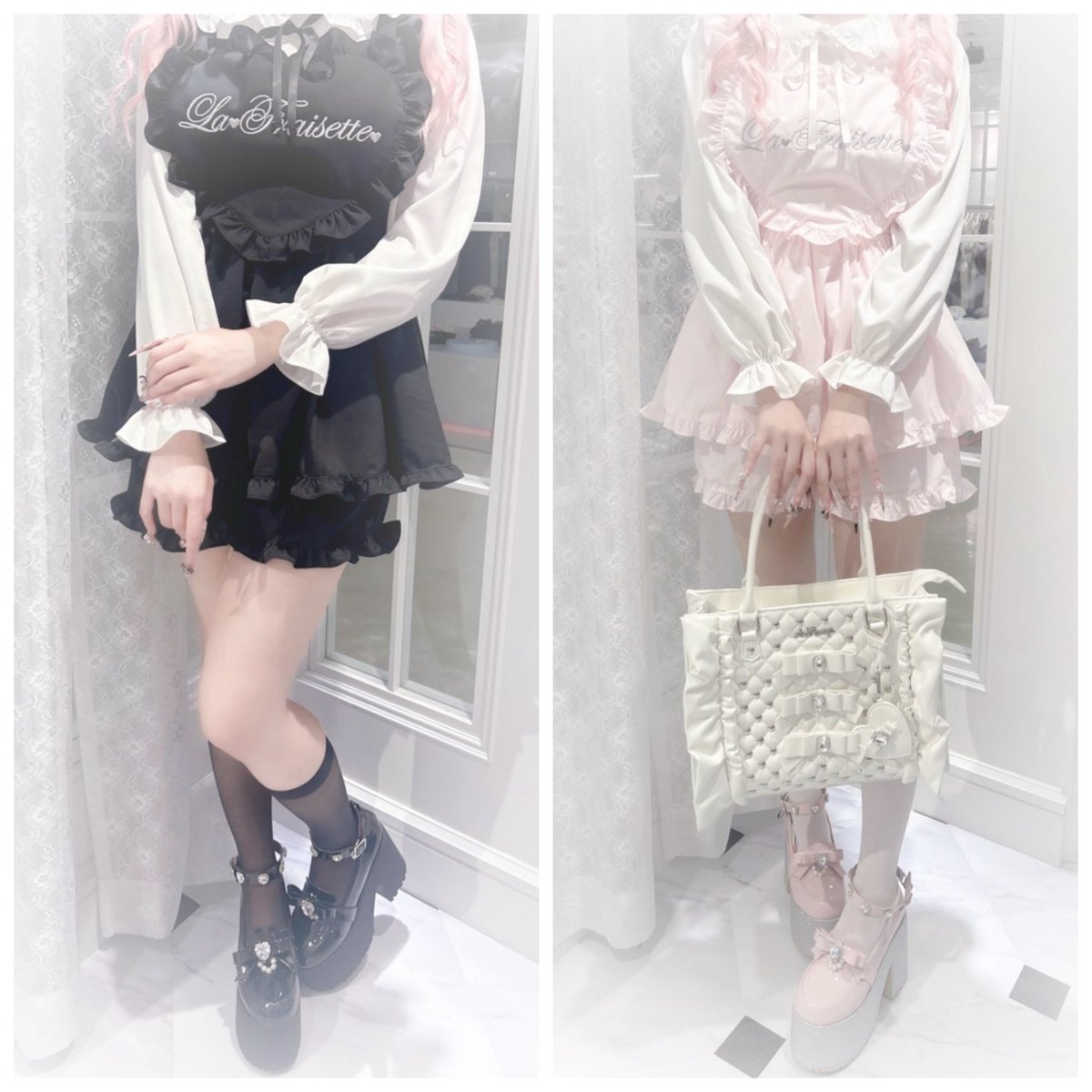 Ank Rouge ハートエプロンSETUP ハートエプロンSETUP - Ank Rouge(アンクルージュ)のセットアップ