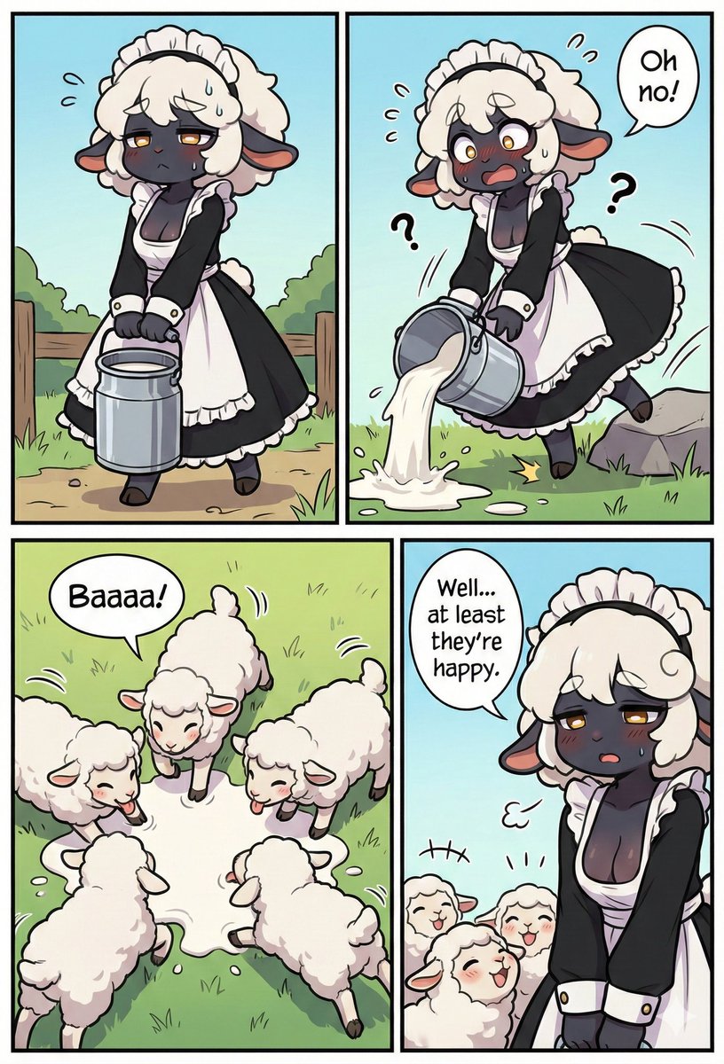 furkiwi's tweet image. Nano Banana Pro
Draw a 4-panel comic featuring this character. The story is up to you.