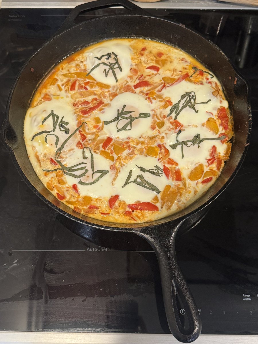 Got bored and made a feta Shakshuka because why not? This is my favorite day old side dish with a meal.