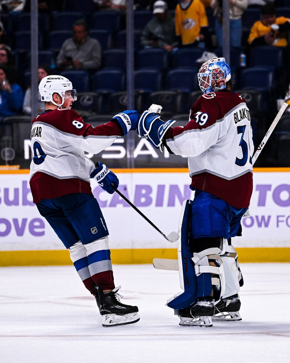 NHL's tweet image. The @Avalanche are now 15-1-5 this season with a .833 points percentage. 

Pretty good.