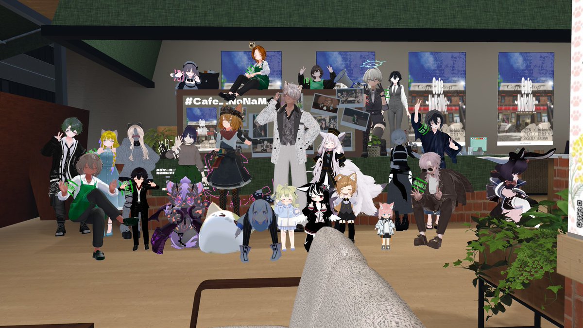 11月19日Cafe NoNaMeさんに久しぶりにお邪魔しました！
店内広くなっててビックリしました！
色んな人やキャストさんとのおしゃべりたのしかったです！！

 #Cafe__NoNaMe