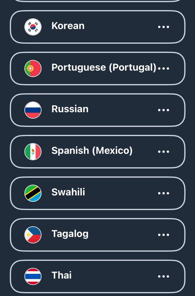 HIROMORITATOKYO's tweet image. リツイートの数だけ学ぶ言語を増やす企画やろうと思ったけど自分で勝手に増やしてた
限界突破
4年前の13ヶ国語を超えたが今なら余裕
繁体字（はんたいじ→日本の漢字より画数が多い漢字）を知りたいから広東語も暇潰し入り
#多言語学習 #multilingual #polyglot #英語学習