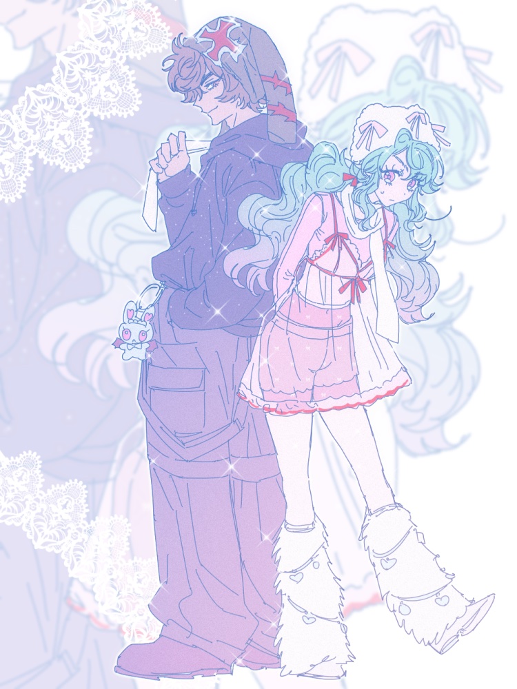 guttari5's tweet photo. 描きたいもの描いてたから服装の温度差すごい https://t.co/rYUmNbJdiY