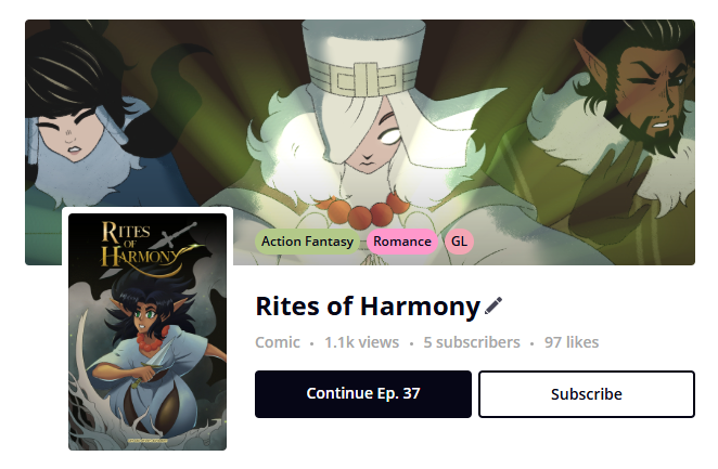 Zotaneth's tweet photo. A thanks for a thousand views on my webcomic on these two platforms. New pages still happening each Saturday :)

https://t.co/S3HapBO8HM

https://t.co/LfbCIk39Pl

#comic #fantasy #webcomic #indiecomics #WebtoonCanvas https://t.co/dm6x5N7aPb