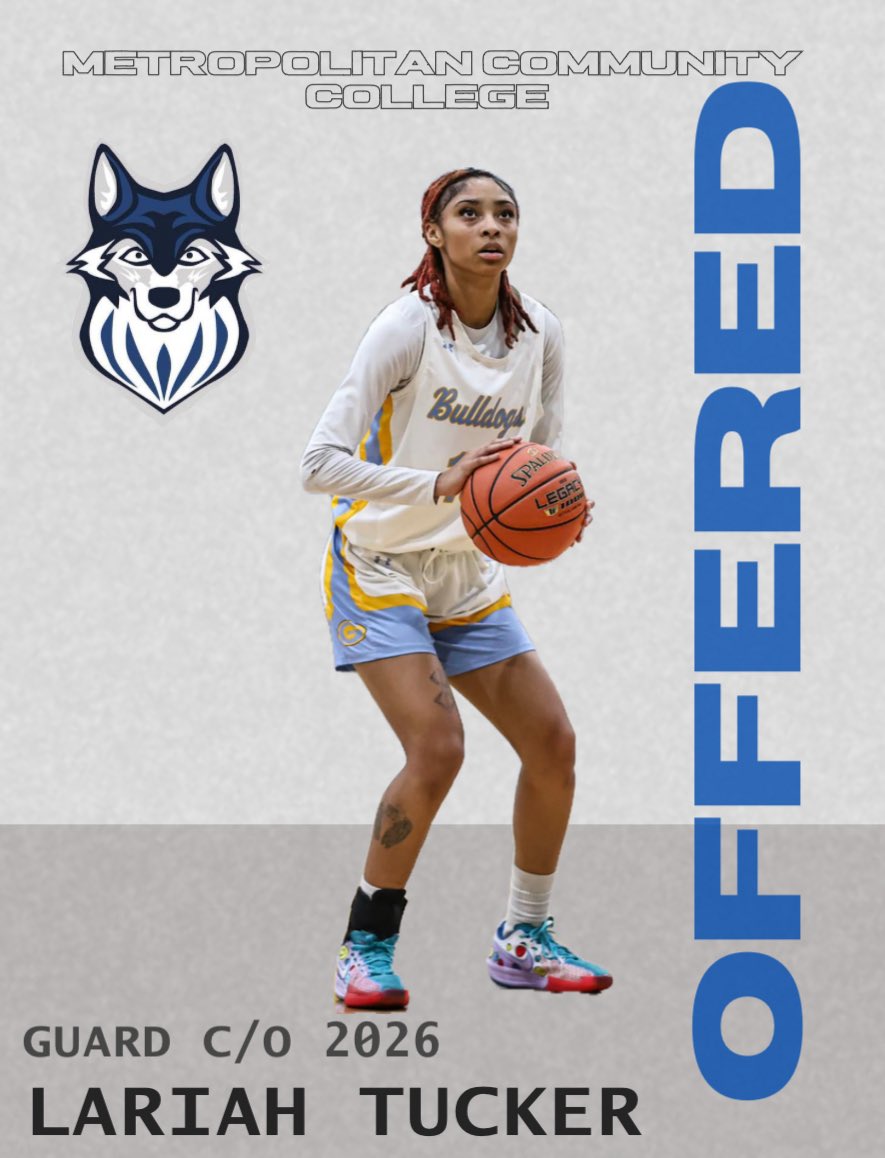 LariahTucker10's tweet image. Blessed to say I have received an offer from @MCCHoops after an amazing conversation with @TaneishaAeschl1 ! Thank you for the opportunity! #AGTG

@WrightStuartc