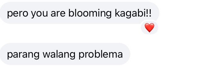 I guess it’s a small win after all because for the past months, people’s usual comment when they see me is that I dropped significant amount of weight (peeps who already know me couldn’t imagine how slim I am right now). Self-care and self-love above all. ❤️‍🩹