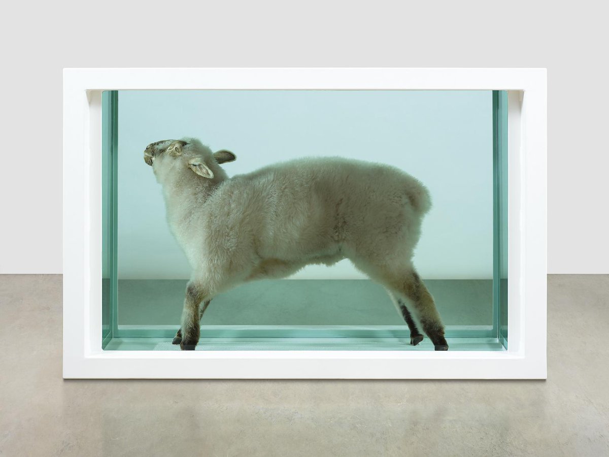 ダミアン・ハースト （Damien Hirst、1965-） 『群れを離れて』 （Away