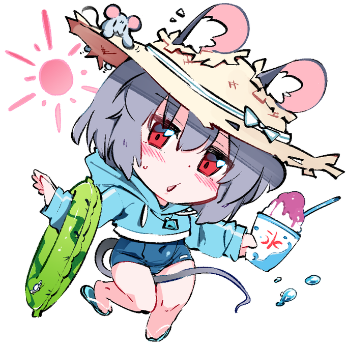 これは夏ナズ🍉🍧☀️ 