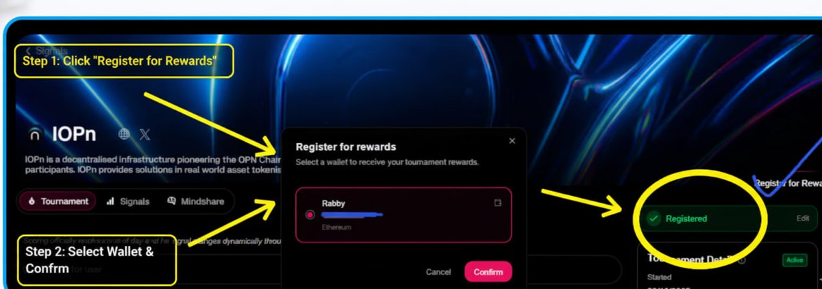 GM IOPN fam 🚀☕️☕️☕️
Don’t forget to confirm your wallet on Xeet — that’s the key to unlocking your rewards 🔑💰
So many people forget this step and miss the bag 😭🔥
Tap in, confirm, and let the rewards come through smoothly ⚡️🧩
LFG IOPN community! 🔥☕️
<a href="/IOPn_io/">IOPn</a> <a href="/xeetdotai/">xeet</a>