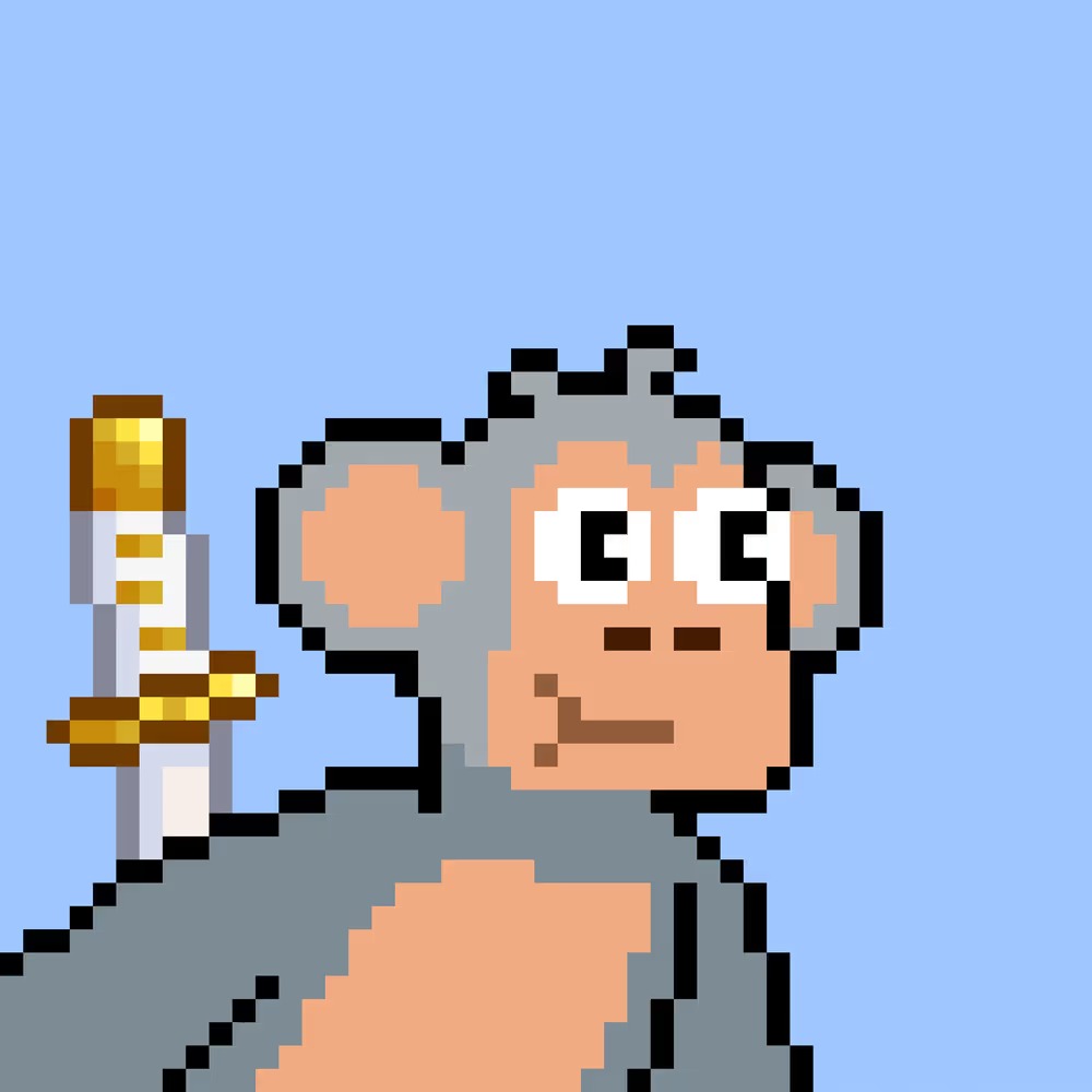 SaiphEsca's tweet image. It's been weeks I wanted to get a @ChimpersHQ ... 

Today I did and got one of the CLEANEST Chimps. I love how the katana looks in this guy, ready for action. 

Thank you so much @PMBdotETH for all the help and guidance man, I really feel welcome! 

Thank you @TheExpat88 for the…