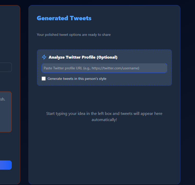 Saipujariprasad's tweet image. Most people have ideas.
Very few know how to express them on Twitter.
My Tweet Generator solves that gap type your idea, select the tone, get a clean tweet instantly.
 #skills #TrendingNow