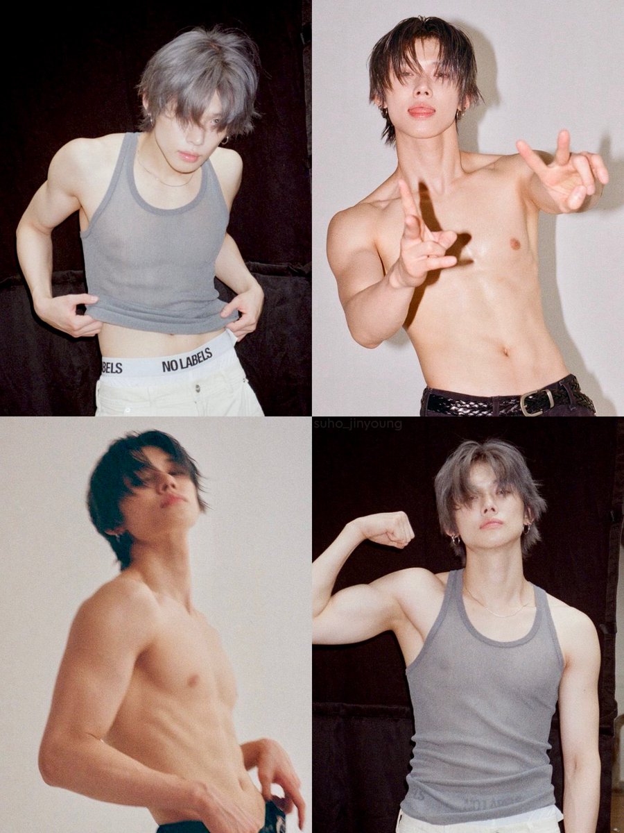 suho_jinyoung's tweet image. these new yeonjun pics… no words