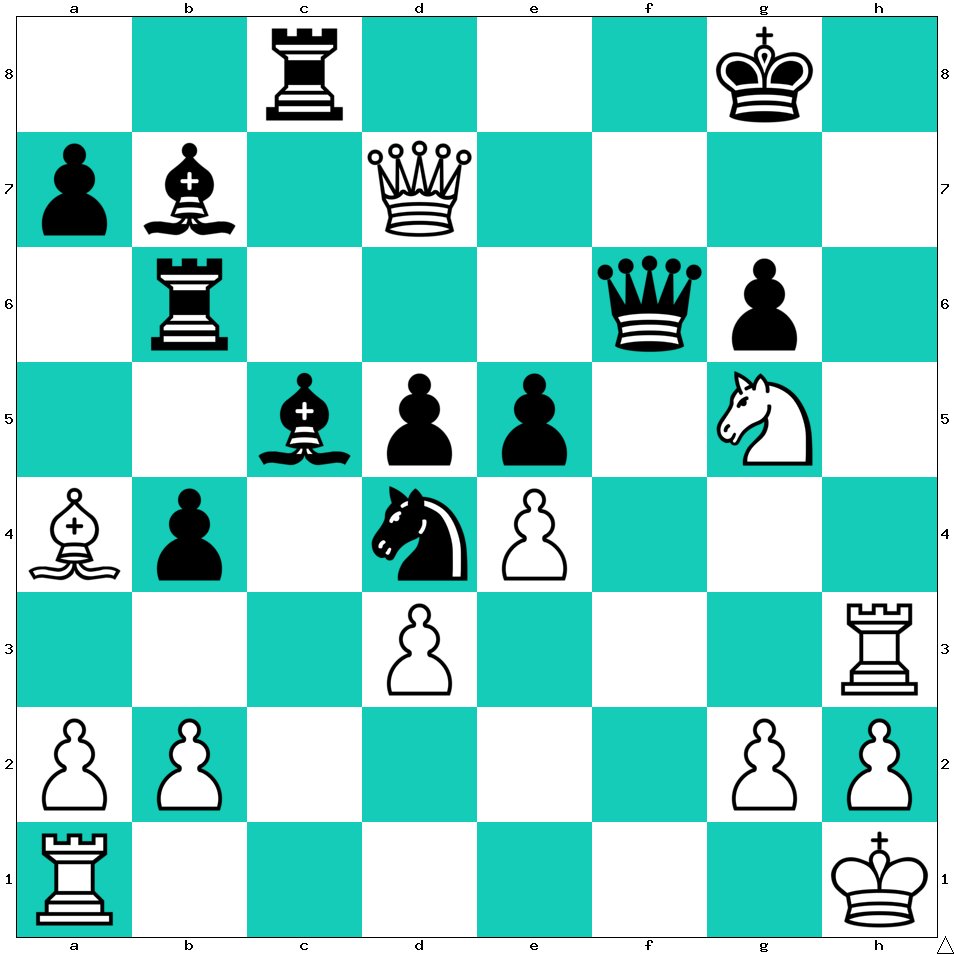 Chess_Strategy's tweet image. ❓ Test de niveau ★☆☆ sur Échecs &amp;amp; Stratégie. 𝐋𝐞𝐬 𝐁𝐥𝐚𝐧𝐜𝐬 𝐣𝐨𝐮𝐞𝐧𝐭 𝐞𝐭 𝐦𝐚𝐭𝐞𝐧𝐭 𝐞𝐧 𝟐 𝐜𝐨𝐮𝐩𝐬 ♟ Joara Chaves vs Nina Boulongne, Lucerne, 1982 ❤️ LIKEZ en indiquant votre temps de résolution ⌚️

📕 32 raisons de se mettre aux échecs 👉…