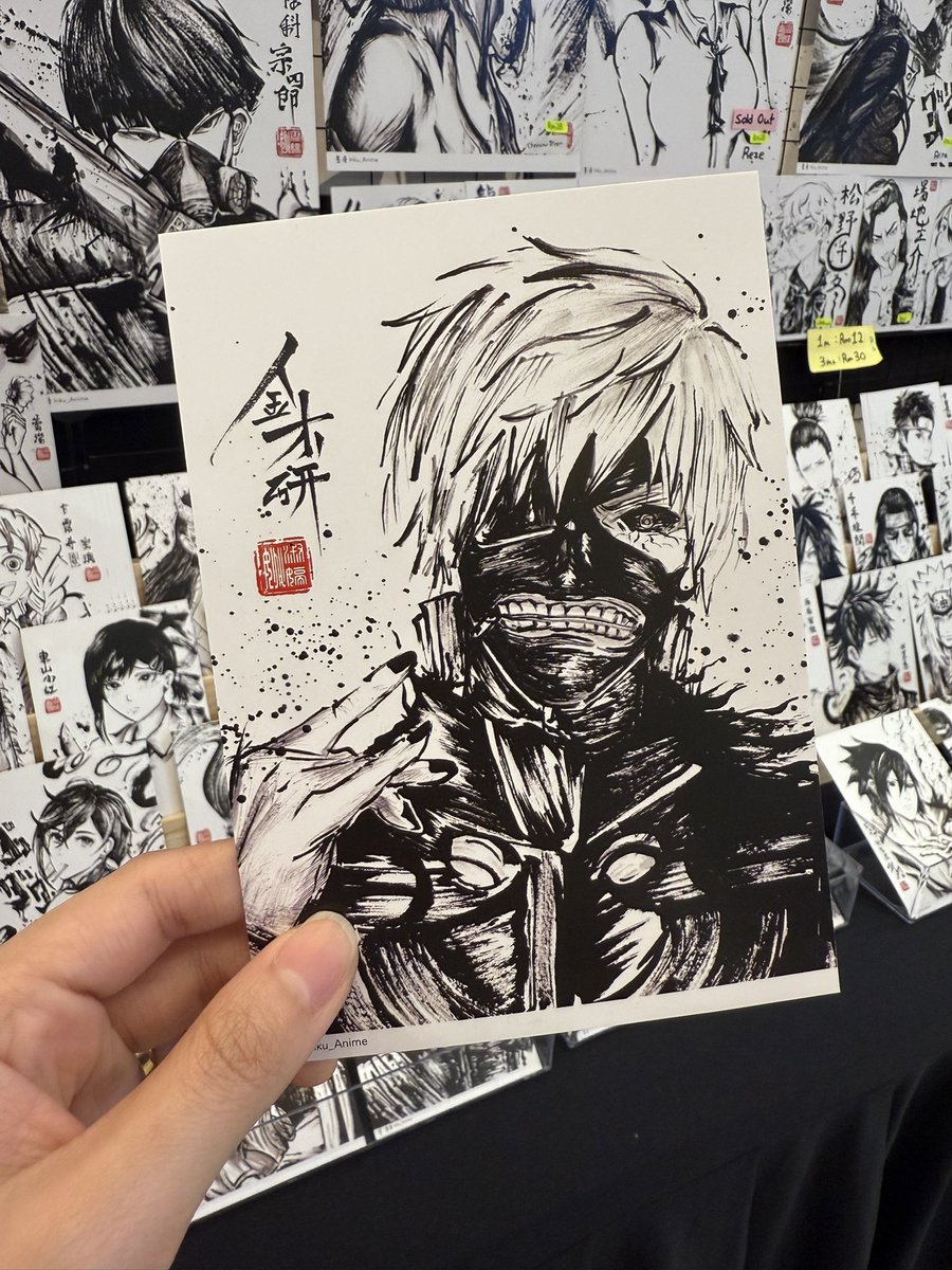 inkuanime's tweet photo. Any Kaneki fans here?….
Next 📍 𝐂𝐎𝐌𝐈𝐂 𝐅𝐈𝐄𝐒𝐓𝐀 𝟐𝟎𝟐𝟓 ✨

Available:
Demon Slayer, JJK, Kaiju8, Naruto, DandaDan and more ✨

20-21 Dec ｜KLCC Hall
Booth : B-L04 (with DuoClay Art)

#CF2025 #comicfiesta2025 #ComicFiesta #CFBooth #kaneki https://t.co/uDST3poANv
