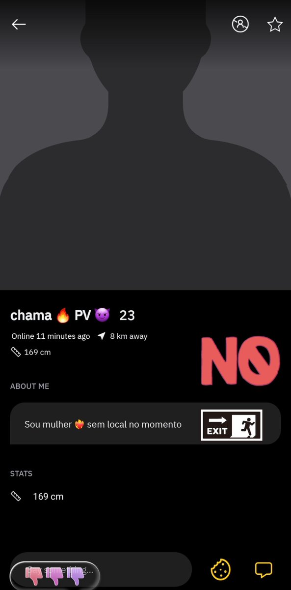 LGBTES's tweet image. POLÊMICA #gayapp

Mulheres não tem espaço em aplicativos especifica// destinados à comunidade LGBTQIPA. #Seliga. 
Não faça a incoveniente. 
Ali não é o seu lugar. 

#appdepre #cruisingonebad