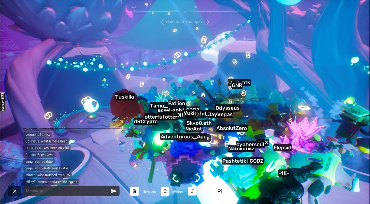 adventurousape's tweet image. Proof of @OtherGamesXYZ play in @OthersideMeta
Thanks to our hosts
@honeybd
@MakaveliDlaCruz
@morethenhype 
@Timmygspt
@tropicalvirtual
and sponsors
@blaqclouds_WY
@dawnoftheduck
@apecoin 
@ApeChainHUB