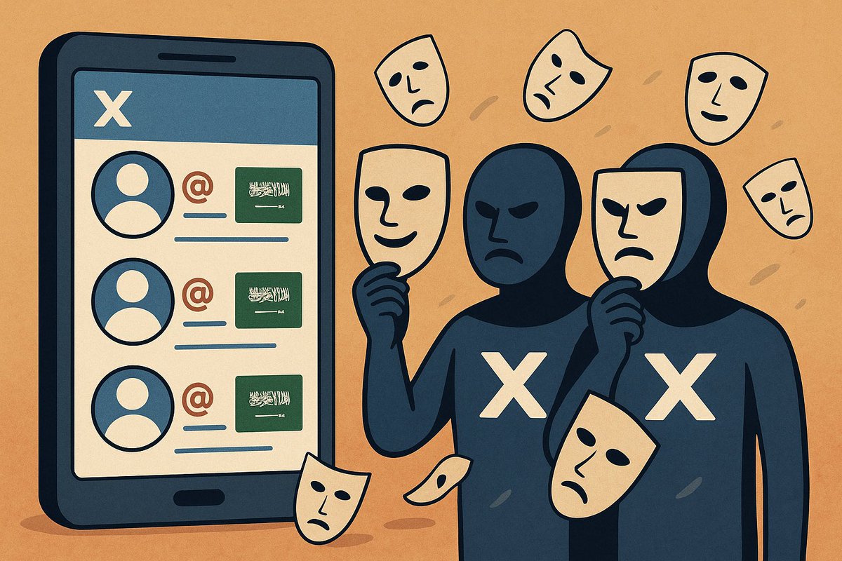 مع التحديث الأخير لمنصة X الذي يتيح إظهار الدولة الحقيقية لصاحب الحساب وسجل تغييرات الاسم، ظهرت حقائق مهمة كانت غائبة لسنوات. الميزة كشفت حجم الحسابات التي كانت تنتحل الهوية السعودية وتتبنّى أسماء ولهجات محلية، بينما هي في الواقع صادرة من دول خارجية تُدار ضمن حملات رقمية موجّهة.