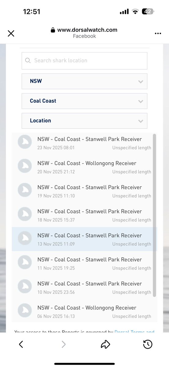 Bit sharky down Stanwell Park…🦈😩