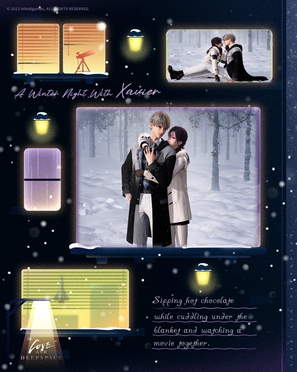 lovestarbunny's tweet photo. @Love_Deepspace #AWinterNightWithXavier https://t.co/sFgrUX9xha