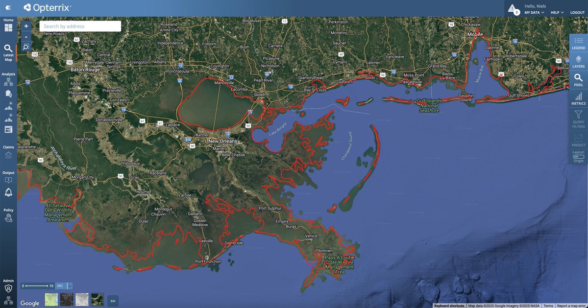 opterrix's tweet image. Day 22 of #30DayMapChallenge features Natural Earth, a public domain dataset that helps tackle the challenges insurers face from the changing nature of coastlines. #NaturalEarth #GIS #Coast