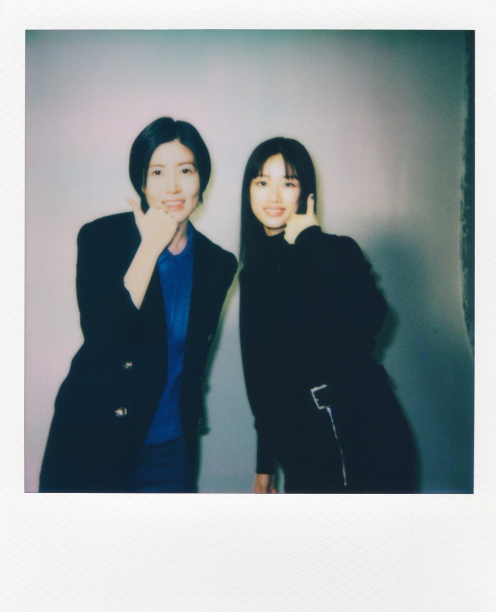 maplecat_eve's tweet image. シム・ウンギョン&amp;amp;河合優実で、おはよう。