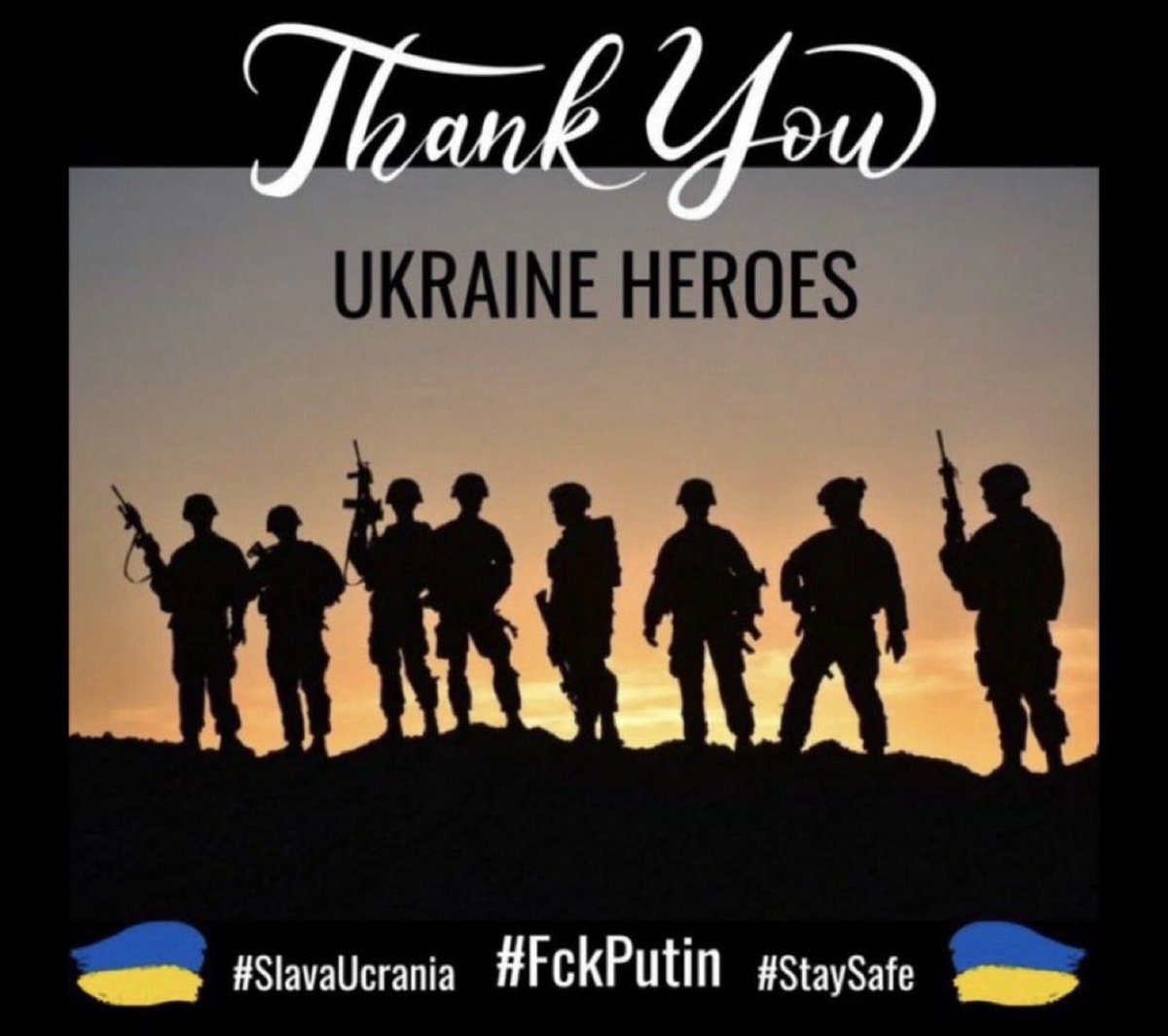 kangaroos991's tweet image. Drop a 💙 to show your &apos;thanks&apos; for ALL
the &apos;brave&apos; #UkraineHeroes!🙏💪💙💛

#UkraineWillPrevail #SlavaUkraine 🇺🇦