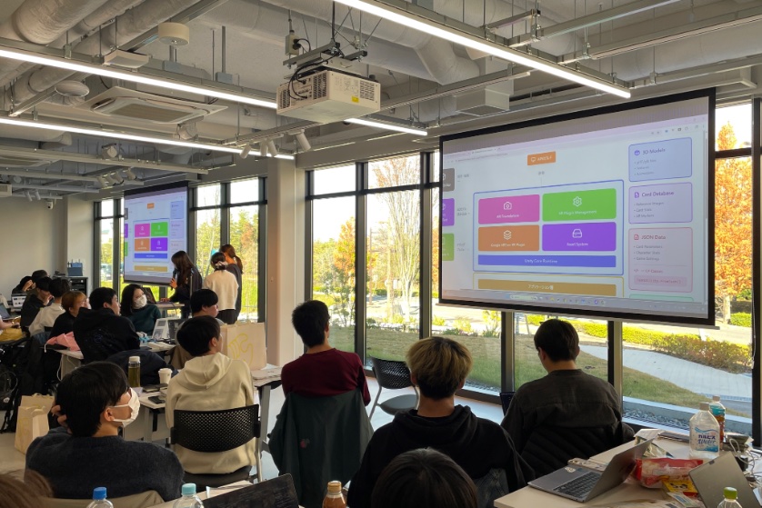 xinsuzuki's tweet image. 【#58hack】#Hackathon for students DemoDay

Team3. 丹波
“Monster Summoners”
topaz.dev/projects/a4d30…

#Progate #ゴネンゴ #関西学院大学 #SparkBase
#イルグルム #YRGLM #インフォームシステム #THEBIGLE
#スタディスト #スーパーハムスター #RIZAPテクノロジーズ
#ハッカソン #学生エンジニア