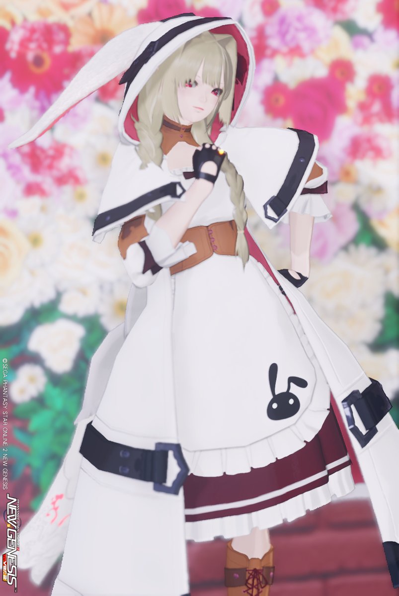 いたいけなうさぎだと思いました？
残念、狼を殴り倒す系でねむれすふりそです。

ネームレスシティ　全シップ撮影推奨002
（各撮影推奨ブロックから）

pass「nekh」
終了予定 11/23(日) 24時以降
終わり次第このポストにリプります

#PSO2NGS_SS #私はフリー素材です