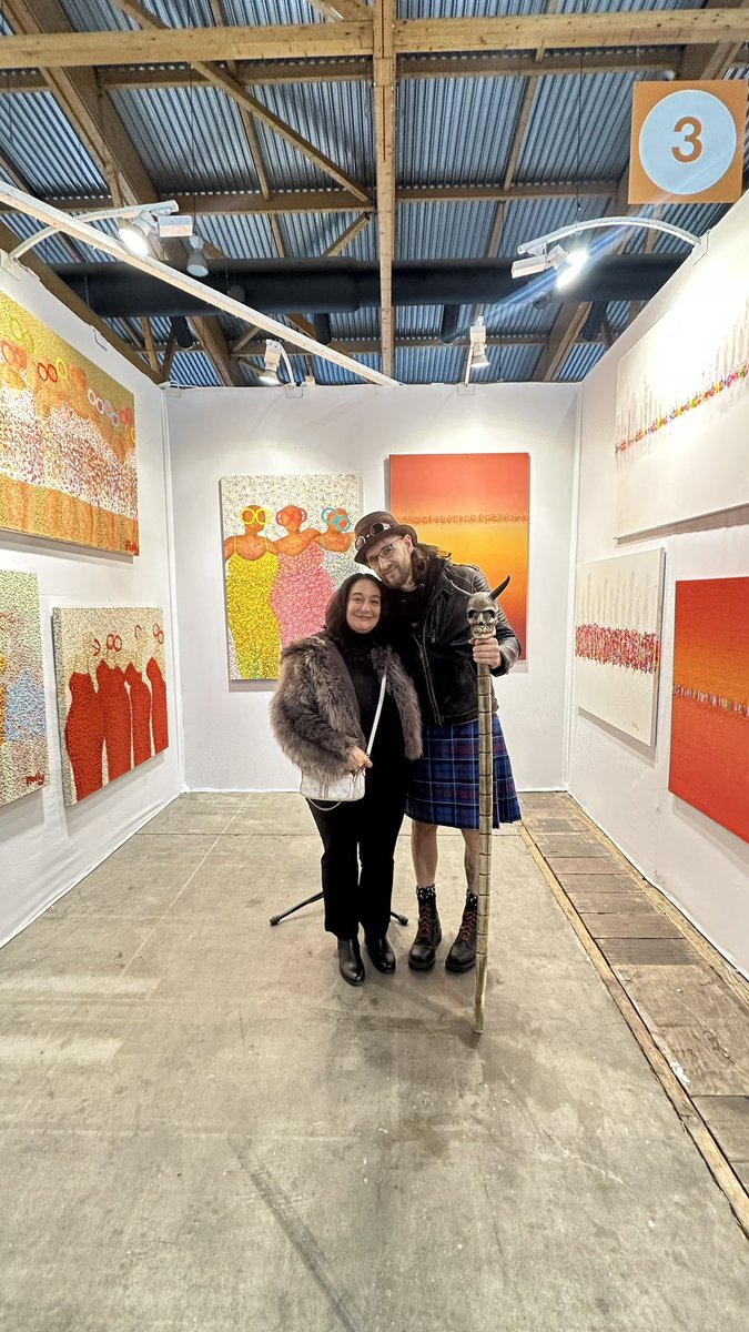 Day 2 <a href="/brussels_expo/">Brussels Expo</a> 
🎨 The Art3f Contemporary Art Fair is back in #Brussels and Stand GO4 is officially open!
I’m showcasing my newest creations all weekend — swing by GO4 and say hi! Let’s talk art, and maybe even find the piece that speaks to you. #investinamolly #art