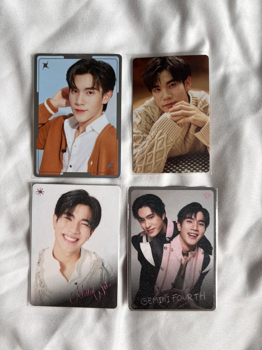 WTS #GEMINIFOURTH SECRET CARDS

QOYP

#GeminiFourth #เจมีไนน์โฟร์ท
#Gemini_NT #Fourthnattawat