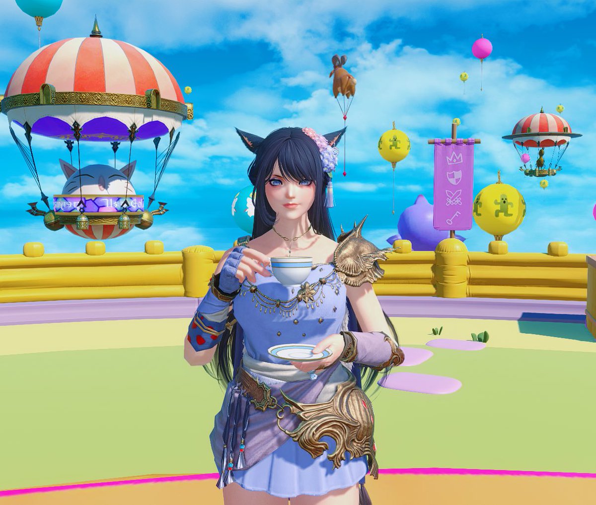 Tea at Gentlebeans! #FFXIVScreenshots