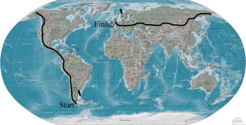ThosMajor's tweet image. This is one of those stories it&apos;s difficult to get your head around.

British man, Karl Bushby is walking around the world. He set off in 1998 when he was 29 years old. 27 years later, now aged 56, he&apos;s still walking.

What did you do with your life?

Karl is now in Europe and…