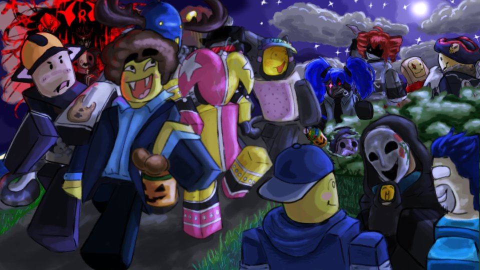 oreonCore's tweet image. I know the contest is over, but I still want to repost my drawing since it got lost in the shuffle 😿 ( This time I will not publish the individual drawing of each character )

User: oreonCore

#RobloxiaMasquerade