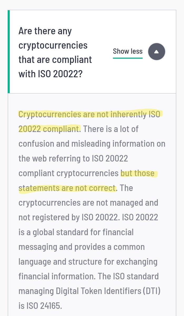 krippenreiter's tweet image. One of the worst conspiracy theories really was the &quot;ISO 20022 coin&quot; narrative.

There was no other narrative that had people hooked this way and incapable of reading a simple FAQ to learn more.

I never truly understood what made this one so different to all the other…