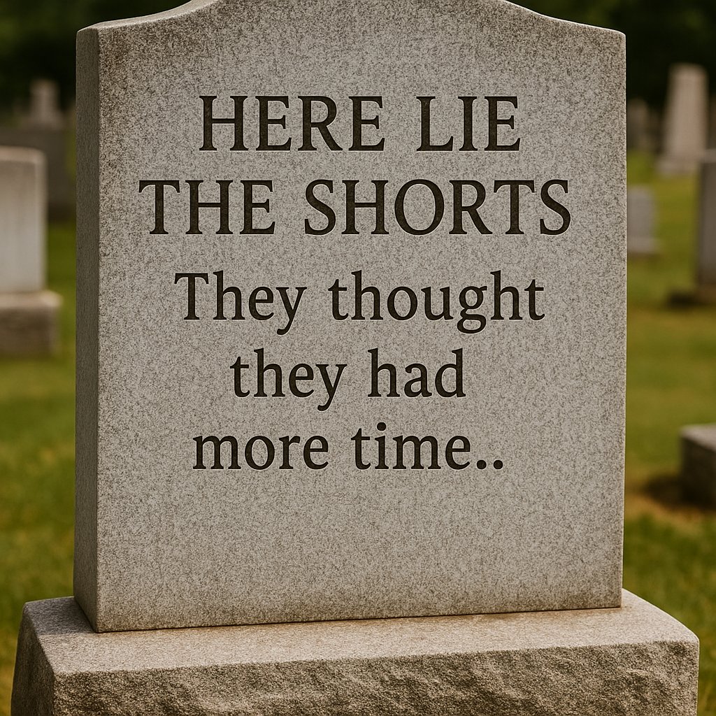 Degen_Life_'s tweet image. HERE LIE THE SHORTS 💀
They thought they had more time 
#AMC #AMCNEVERLEAVING #AMCNOTLEAVING #AMCApes