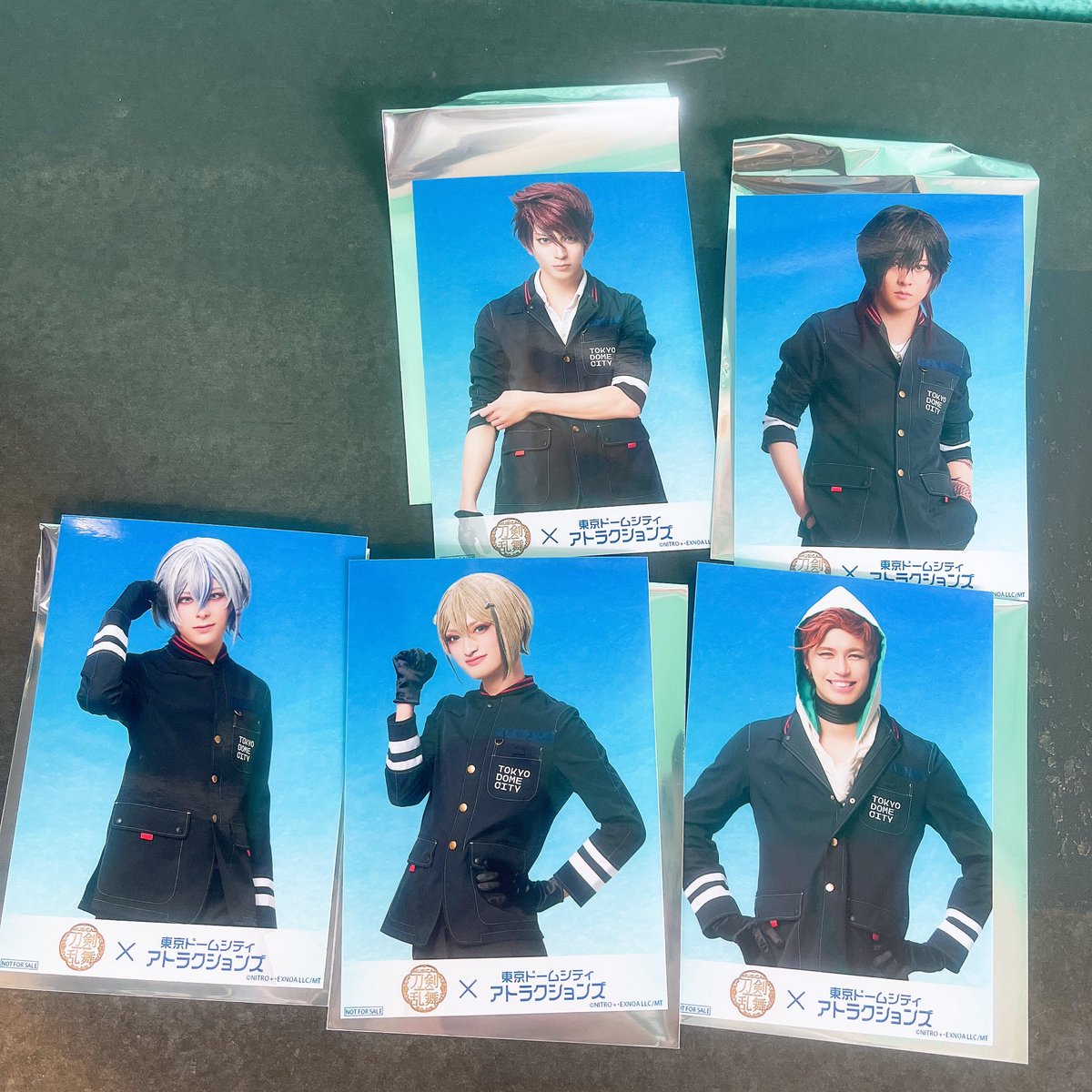 【交換】ミュージカル刀剣乱舞 刀ミュ 東京ドームシティ ドーム フード 特典 ブロマイド

譲→大包平、大倶利伽羅、大慶、日向、岩融

求→豊前、後家

本日ドームシティ内で交換希望です。
お気軽にお声掛けください！