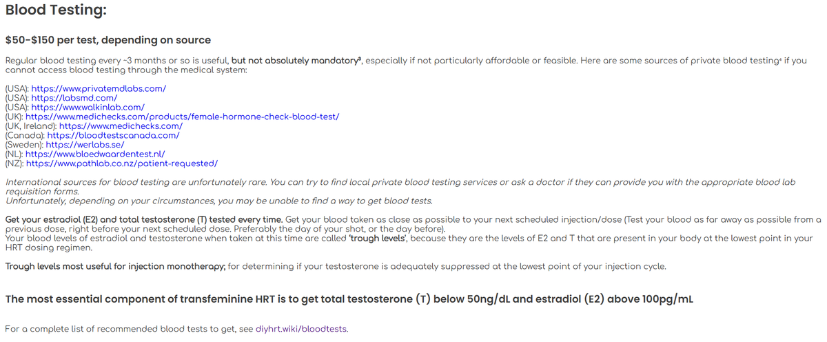 SimplyShae13's tweet photo. As someone who has been almost exclusively on DIY HRT due to failures within the US and Canadian healthcare systems, I'd like to try and put a stop to any potential fearmongering over DIY HRT.

There are resources out there for you to take control of your transition. 1/5 https://t.co/loUl4Obwyl