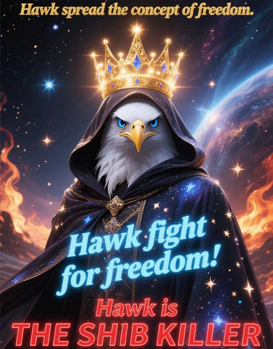 Why is #Hawk suddenly everywhere? When CZ and Elon Musk notice a project, it’s not noise anymore. $Hawk is building momentum through technology, utility and community strength. This isn’t hype, this is foundation. Stay alert, the real run hasn’t even started yet.