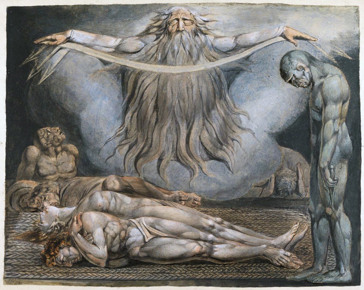 The House of Death, The Lazar House, by William Blake (1795). Currently reading about Blakes influence on the generations that followed in his gentle footsteps #thenovemberchronicles #blake #art #poetry