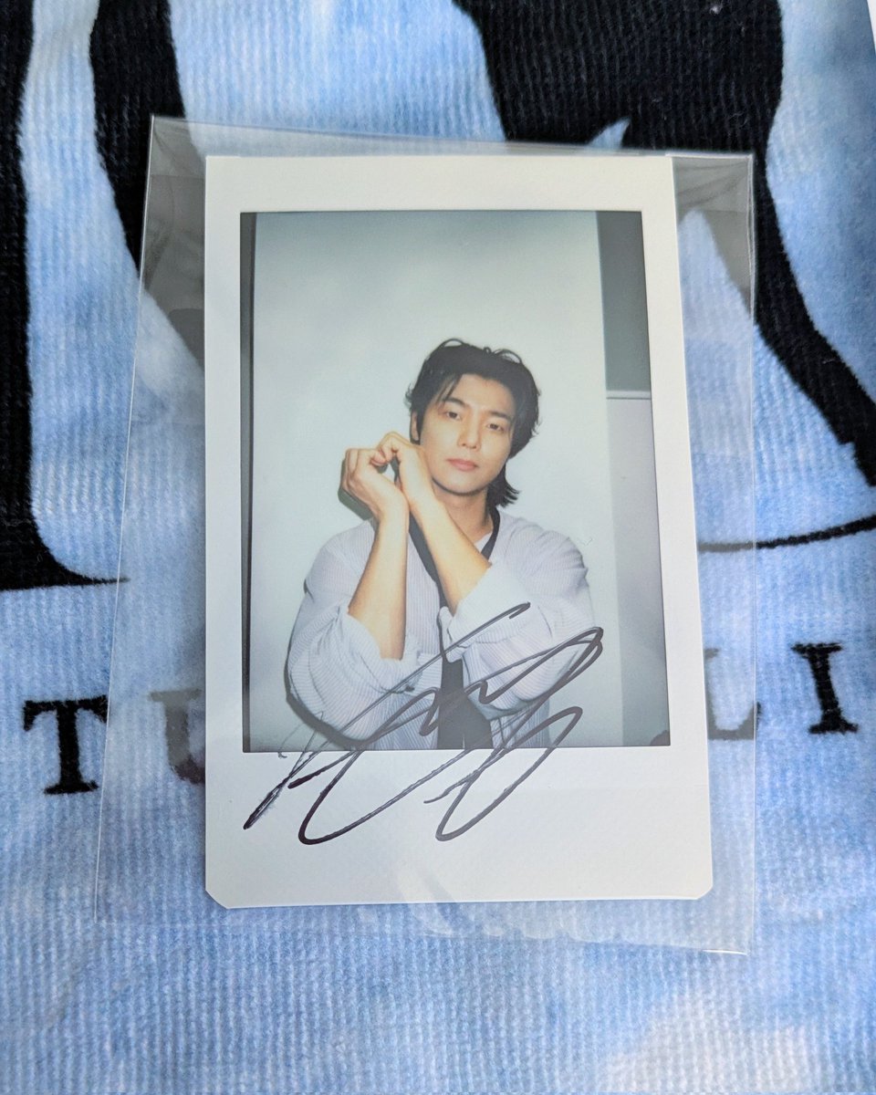 張新成 最新直筆サイン 専用ページ 心盗夜MV公開記念キャンペーン メンバー直筆サイン入りソロチェキ 無事