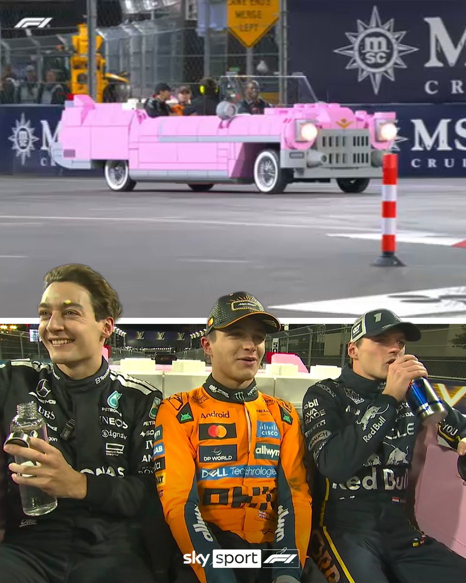 Vegas, baby! 😎 😂 

#SkyF1 #F1 #Formel1 #LasVegasGP