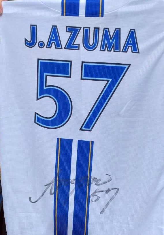 東妻選手サインありがとうございました！