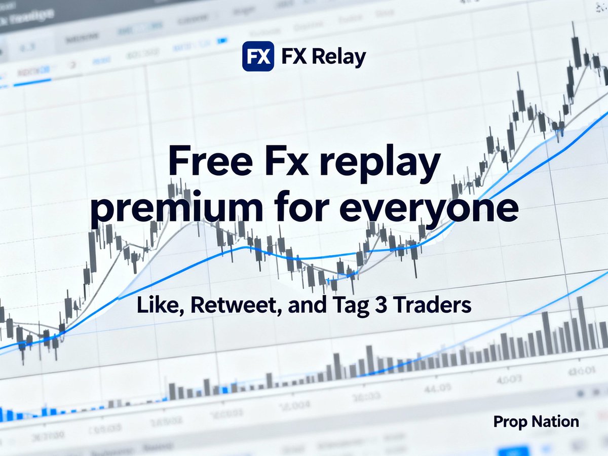 prop_nation's tweet image. 🎁 FREE FX REPLAY PREMIUM  FOR EVERYONE  🎉 

Steps 🏆 -

1️⃣Follow @prop_nation | @Fx__Glacier | @fractalvertex | @Aditya_FX1

2️⃣ Like ,Repost and Tag 4 Traders 

Claim here by opening a ticket 🎫 
discord.gg/zDYxX4kXy