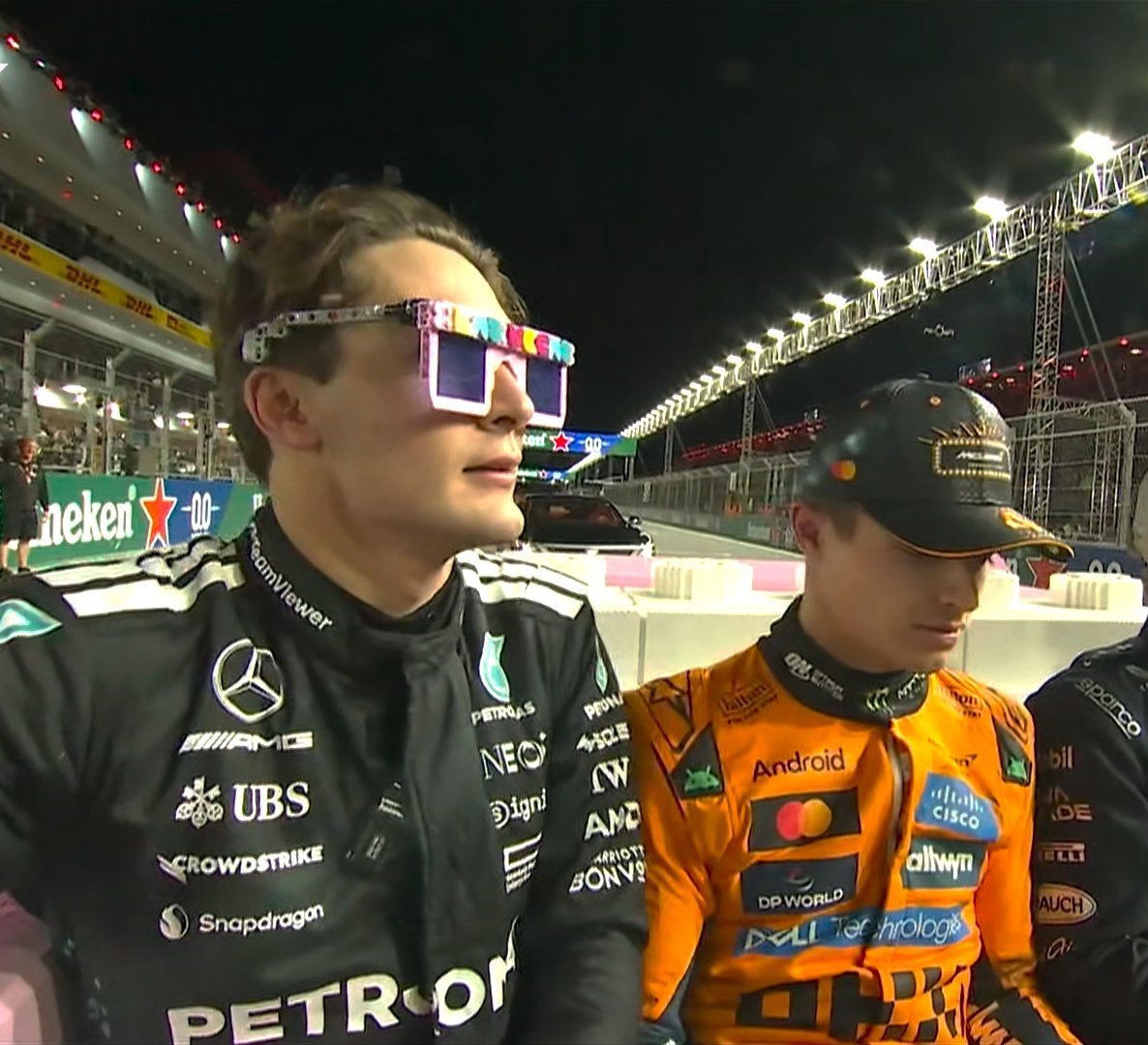 ab4norris's tweet image. me enjoying life                race weekends