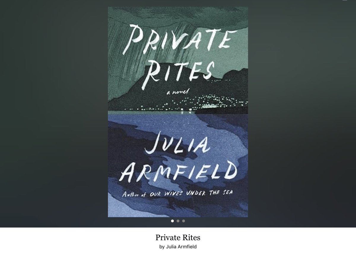 evenstellar's tweet image. cr: private rites by julia armfield 🌊