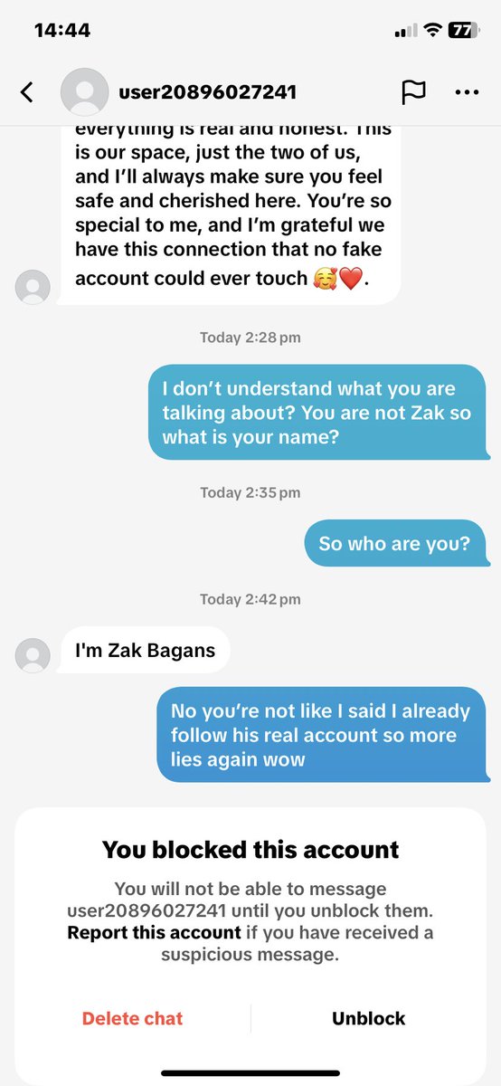 🙈🙈🙈 stupid fake accounts are back