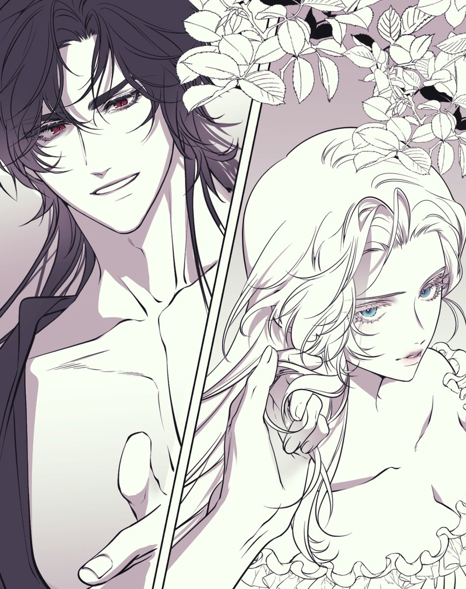 S_Sohwagi_S's tweet image. 카카오 웹툰 &amp;lt;악의 씨앗을 키워 버렸다&amp;gt; 캐릭터 디자인 및 제작에 참여했습니다. 사적으로 그린 짜투리 그림들 조금 올려봅니다