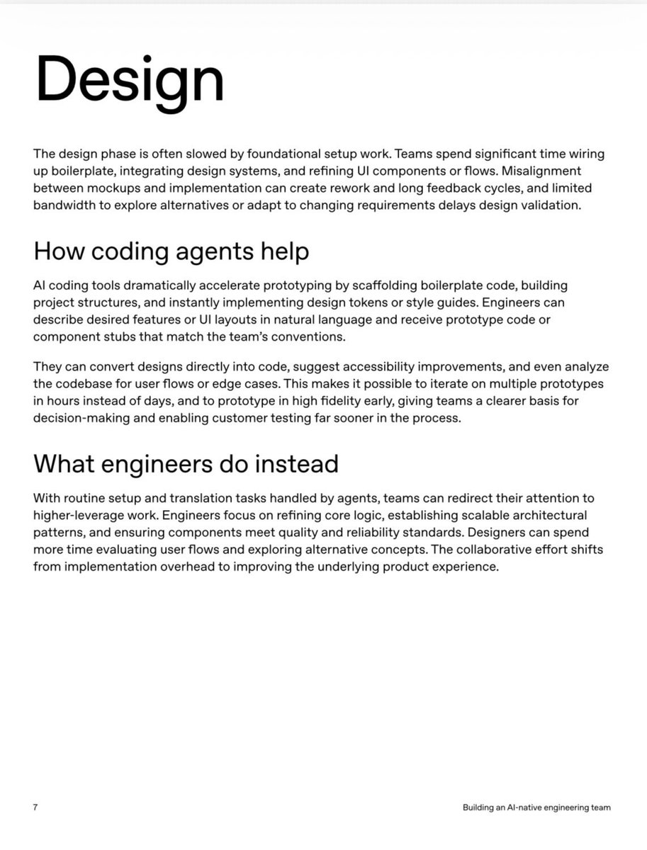 iOS_App_Startup's tweet image. OpenAI Document：

Building an AI-native engineering team

How coding agents accelerate the software development lifecycle

cdn.openai.com/business-guide…

#ai