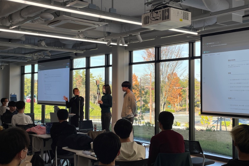 xinsuzuki's tweet image. 【#58hack】#Hackathon for students DemoDay

Team7. 播磨
“虫駆除応援男”
topaz.dev/projects/29592…

#Progate #ゴネンゴ #関西学院大学 #SparkBase
#イルグルム #YRGLM #インフォームシステム #THEBIGLE
#スタディスト #スーパーハムスター #RIZAPテクノロジーズ
#ハッカソン #学生エンジニア